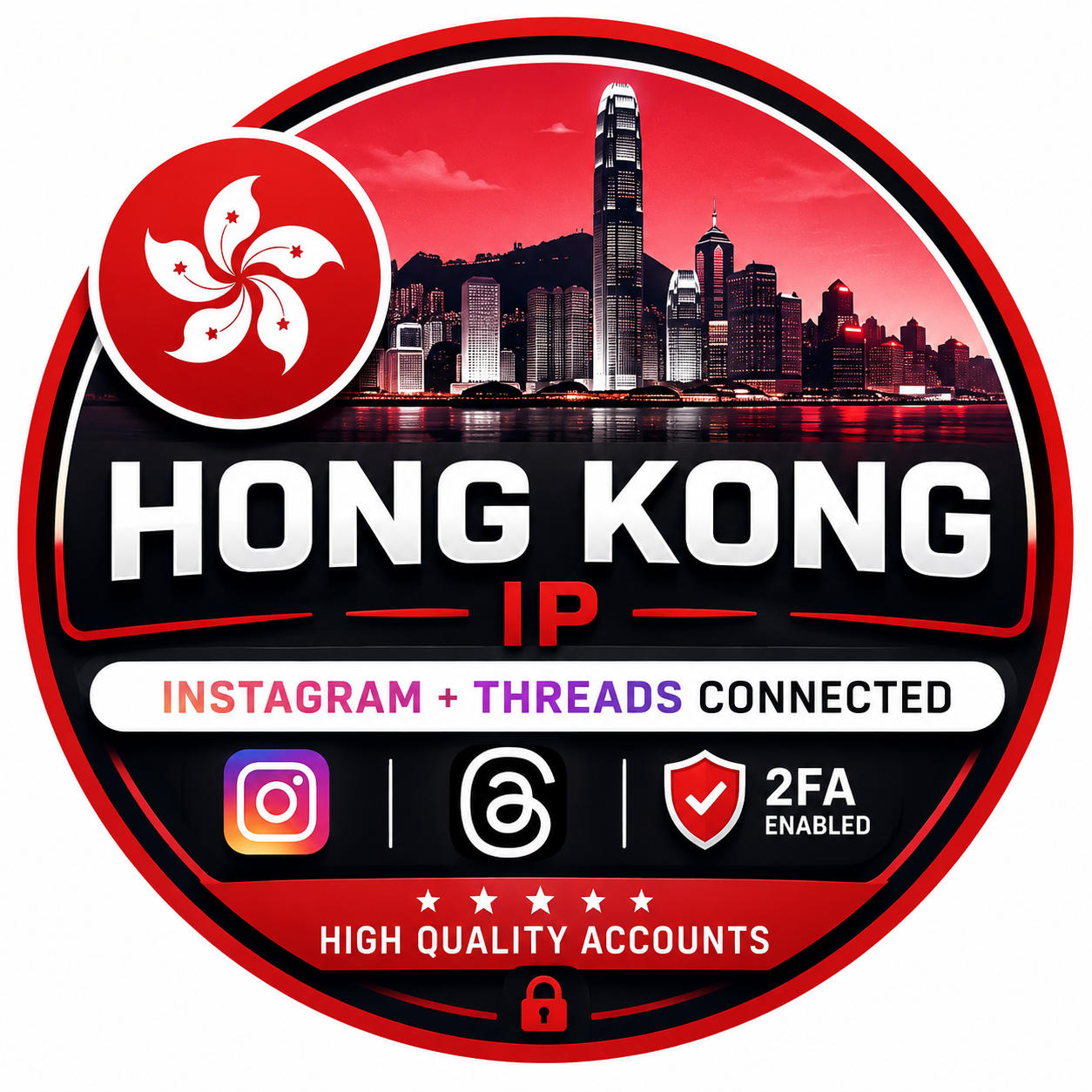 Hong Kong 🇭🇰 Instagram Threads | IP Based Accounts | 2FA Enabled | High Quality Accounts