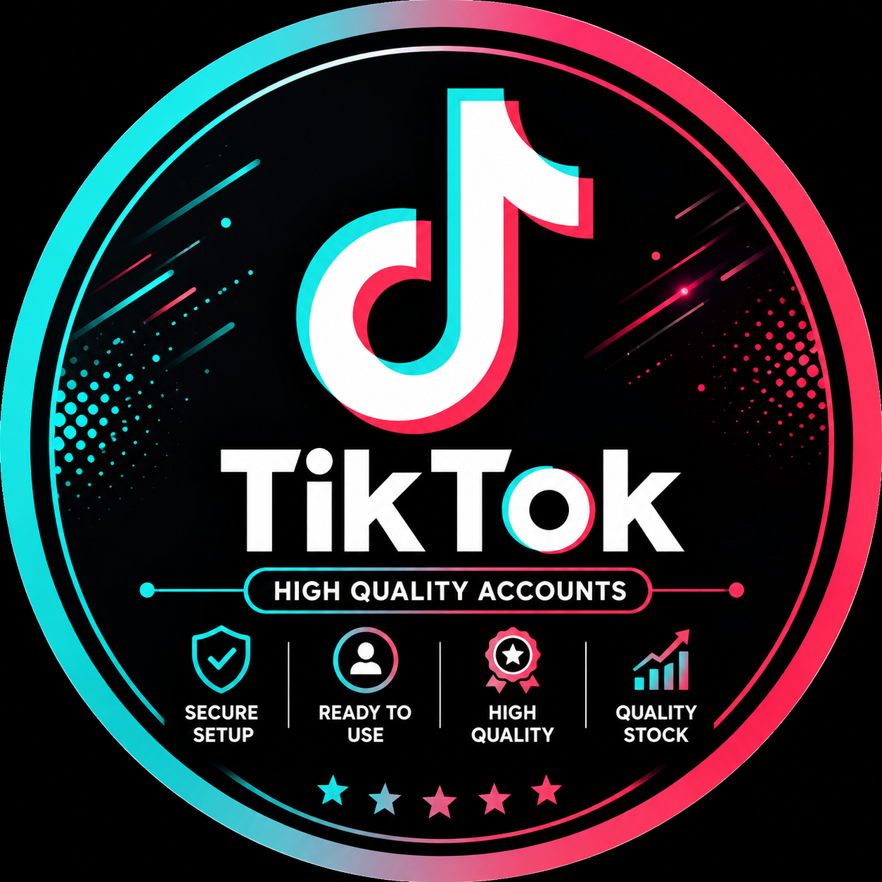 TikTok Accounts | Fresh & Stable | High Quality Profiles