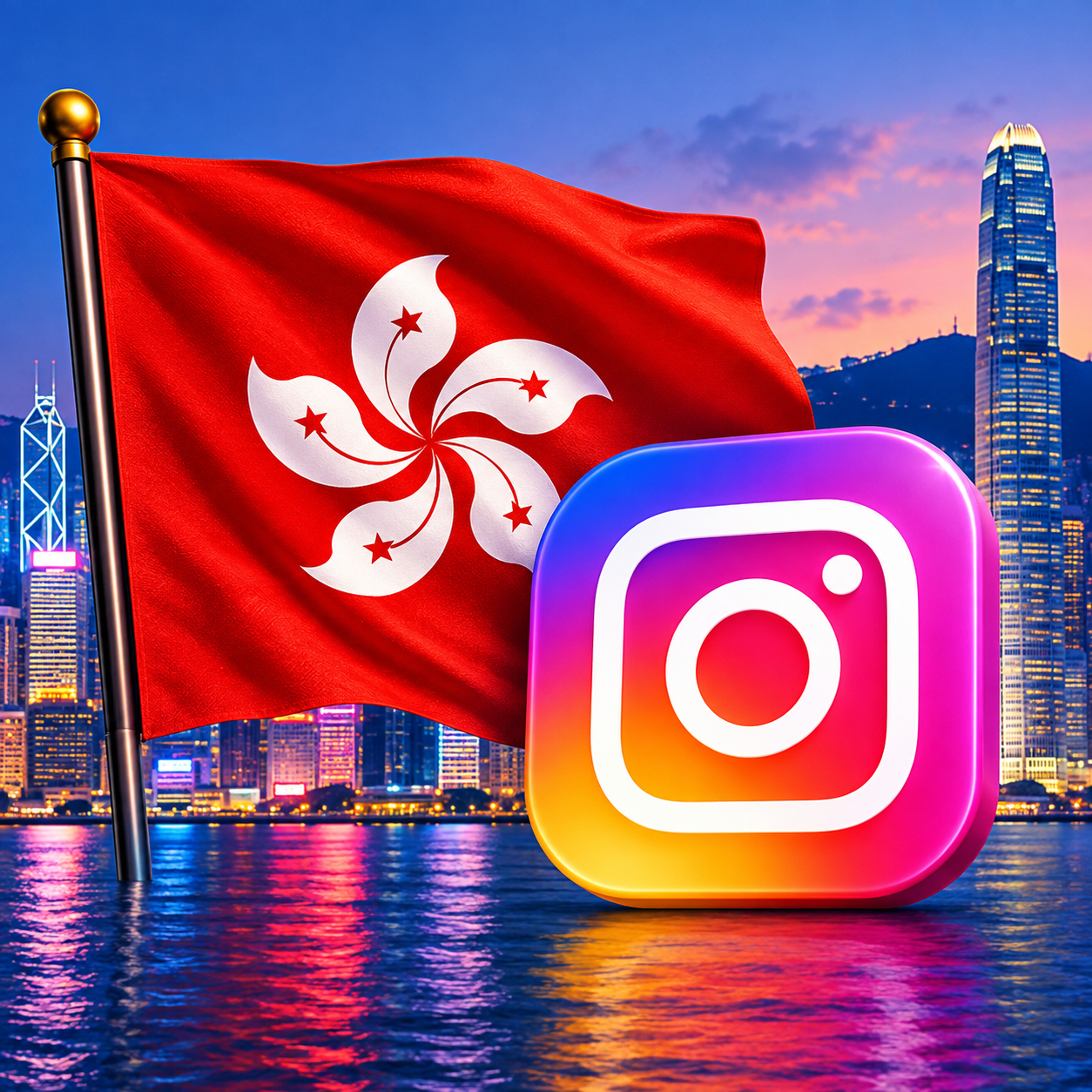Hong kong ip Instagram account 2fa key enable
