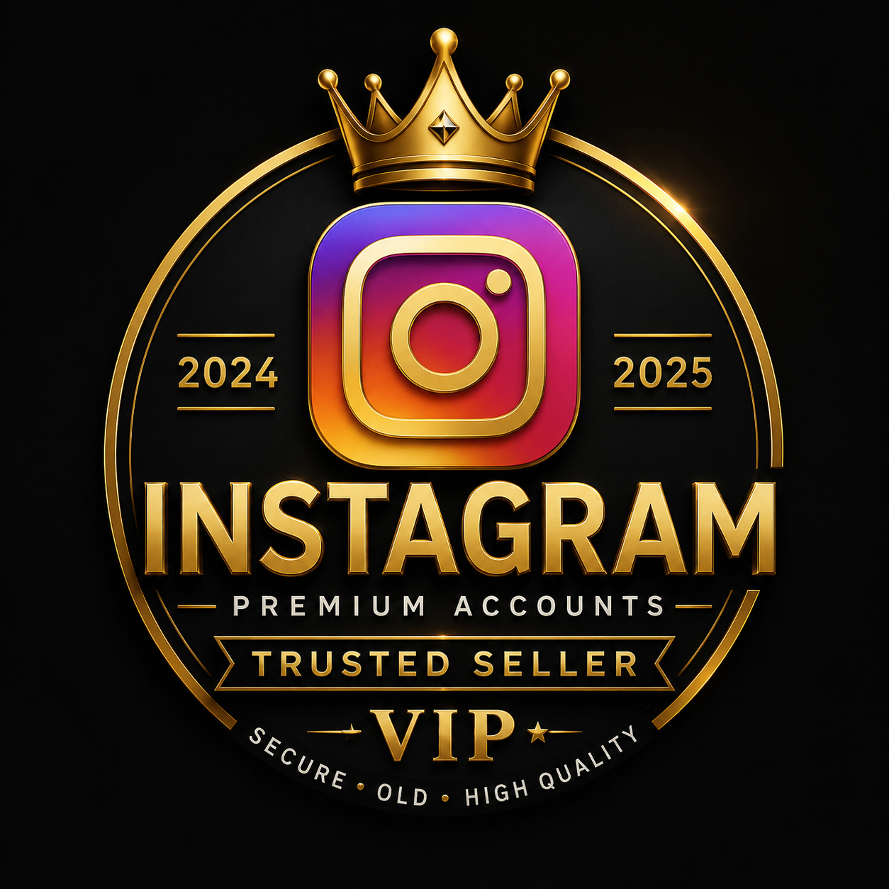 1 year old instagram account with posts