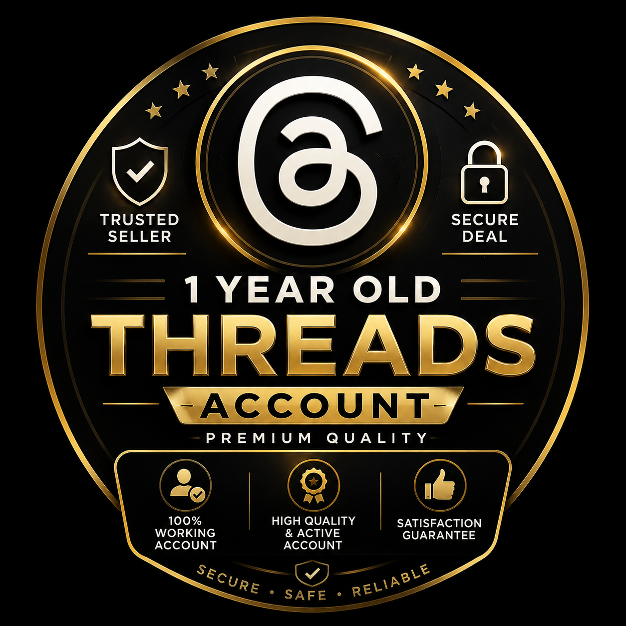 Premium 1-2 year old threads account high quality account