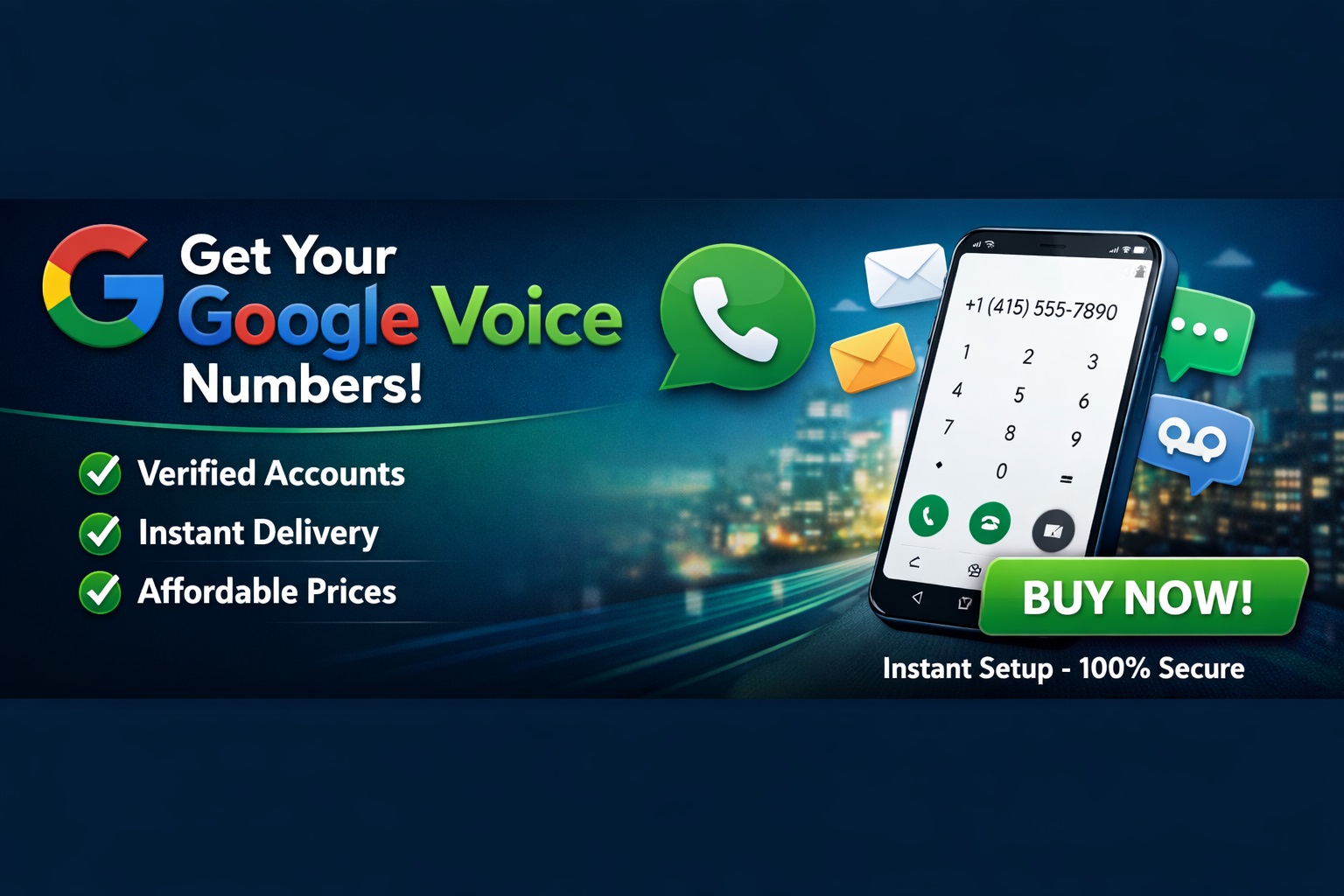 2006-2023 Years Old Gmail Google Voice – Stable & Long-Term Use