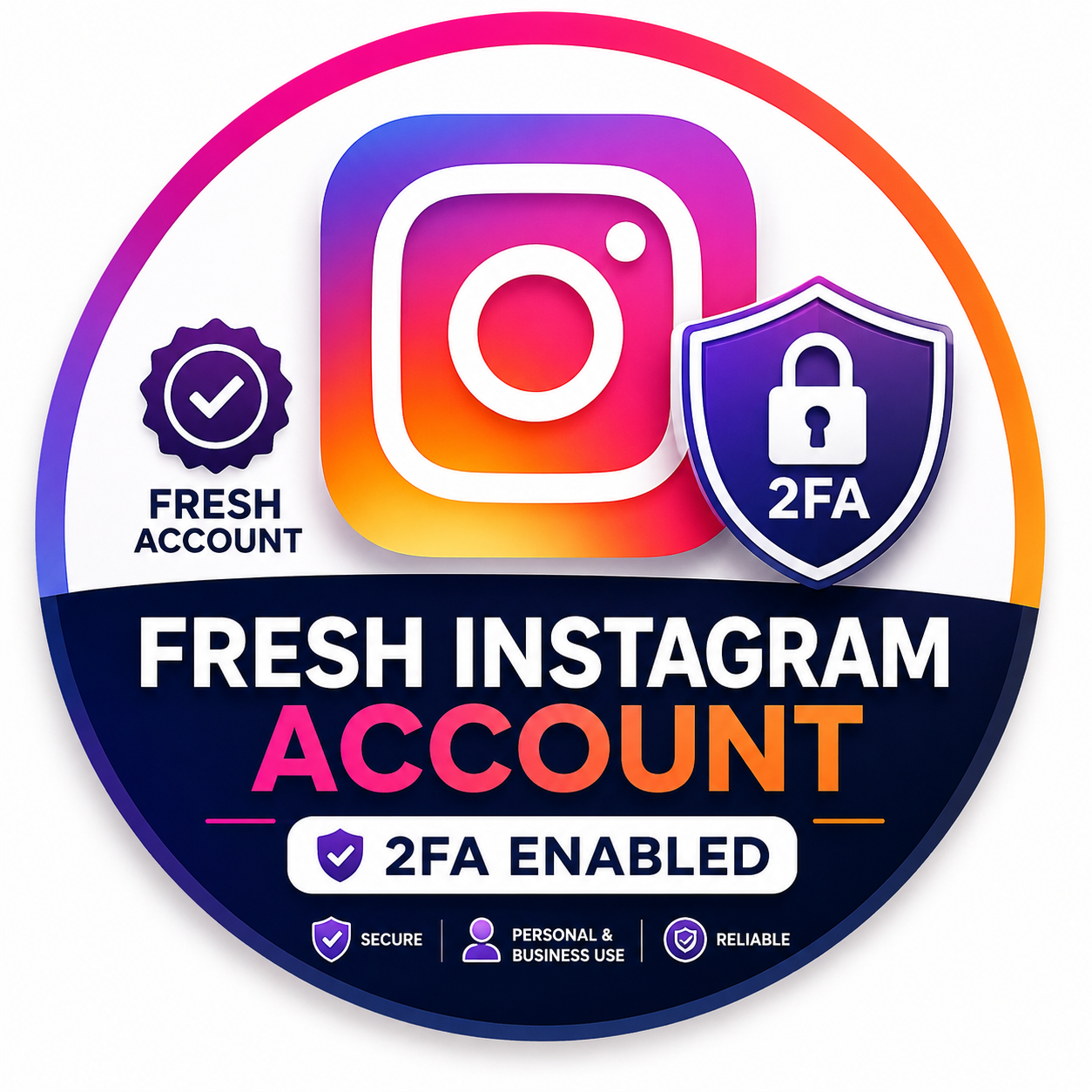 Fresh Instagram Account – 2FA Enabled