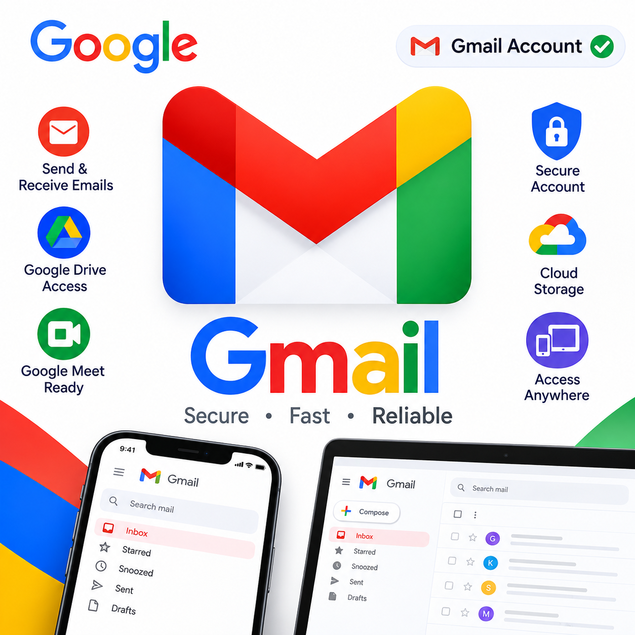 Fresh Gmail account