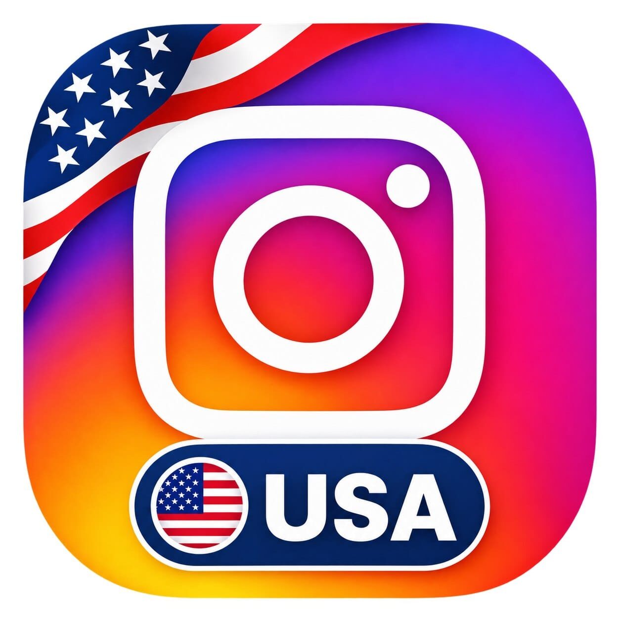 United States Instagram account with 2fa key verified