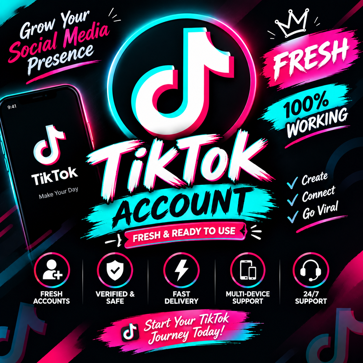 Fresh TikTok Account