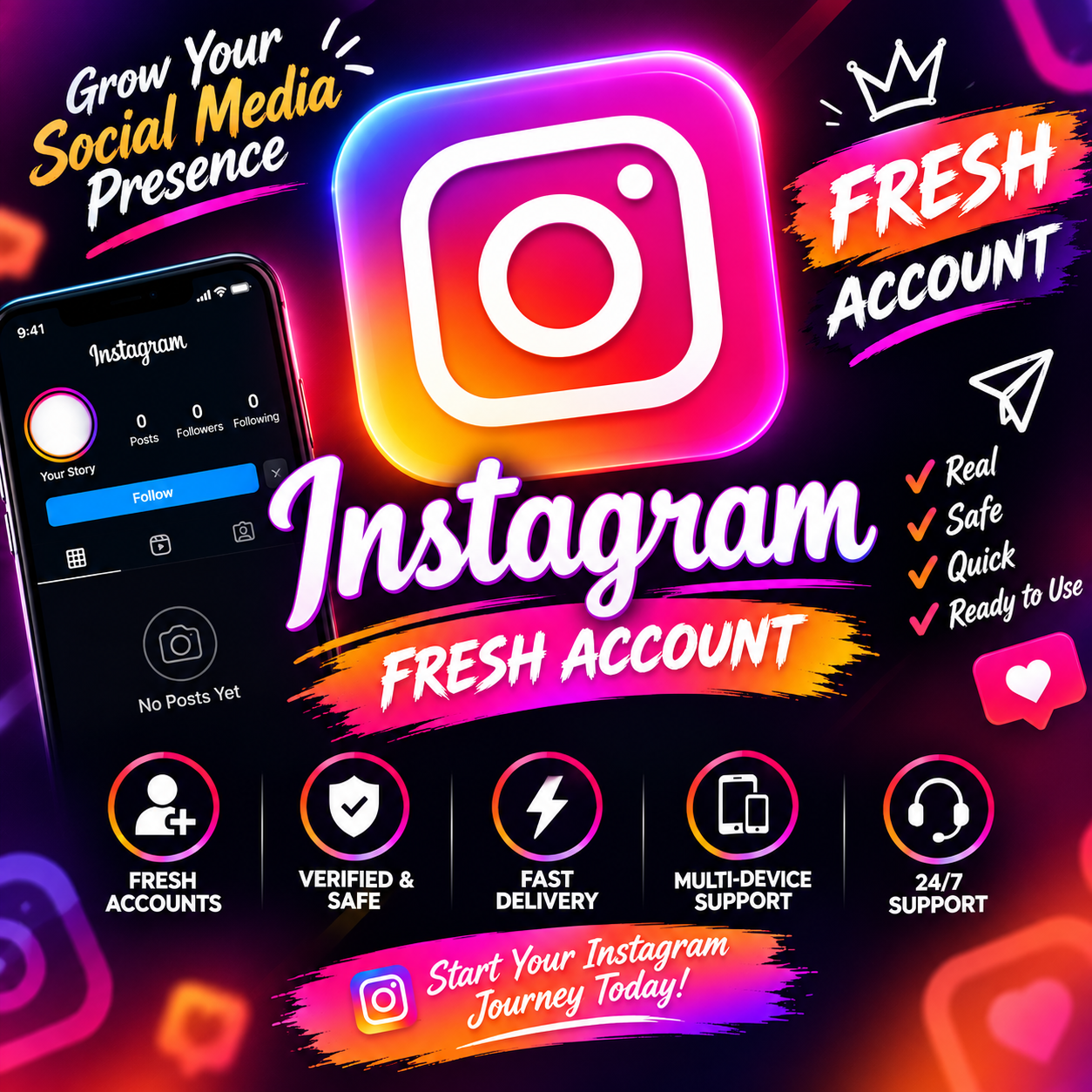 Fresh Instagram Account