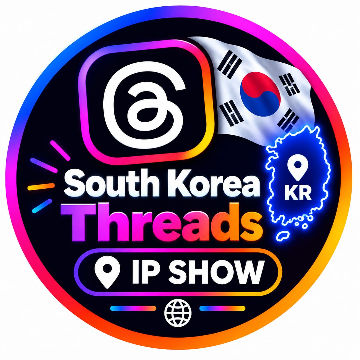 South Korea Ip Threads Account High Quality Verified With 2Fa Key profile picture added
