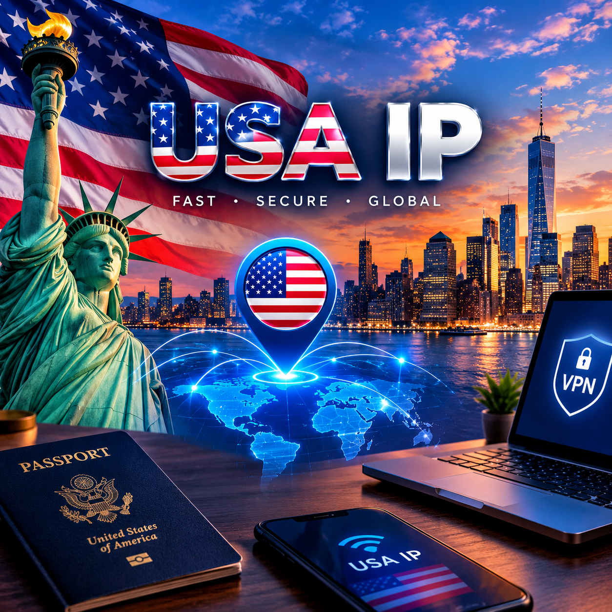 USA iP instagram with thread + and 2 fa key verified